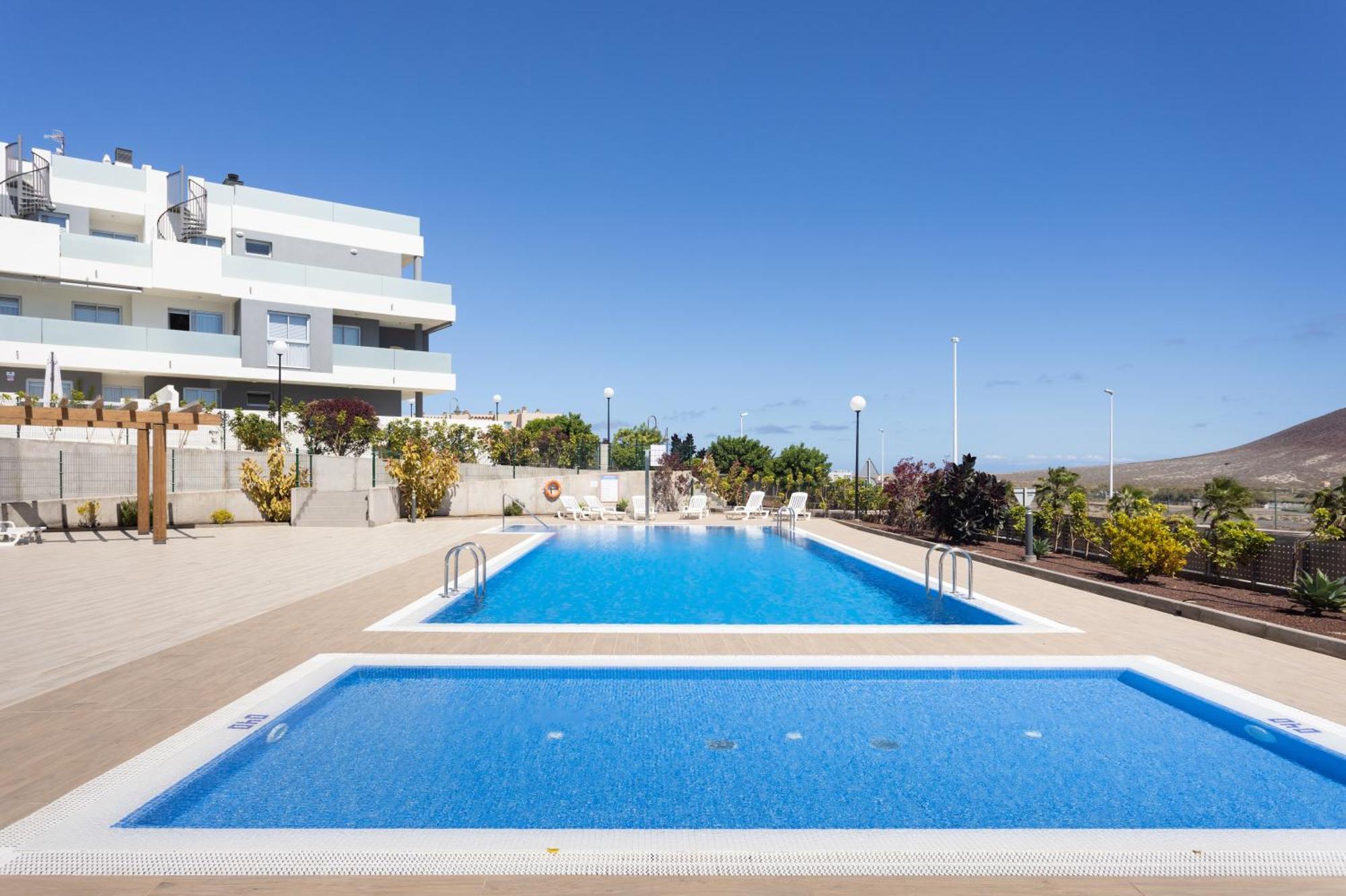 Home2Book Stylish & Relax Attic La Tejita, Pool Exterior photo